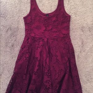 NEW Aeropostale Pink Lace Dress